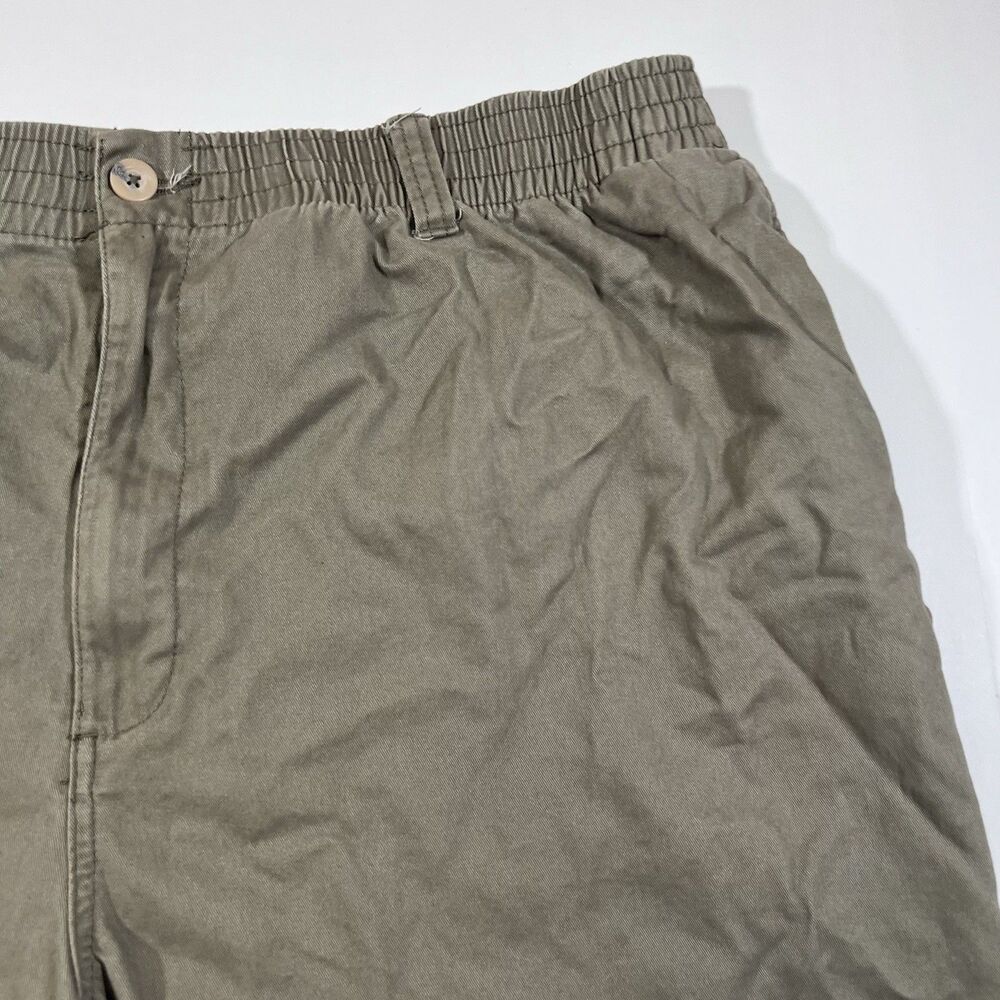 Harbor Bay DXL Elastic Waist 100% Cotton Shorts Men's Big and Tall 2XL - Picture 4 of 14
